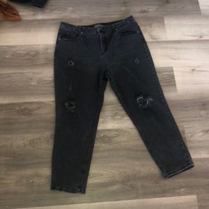 plus size mom jeans.
